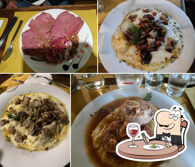 Platti al Osteria La Montanara