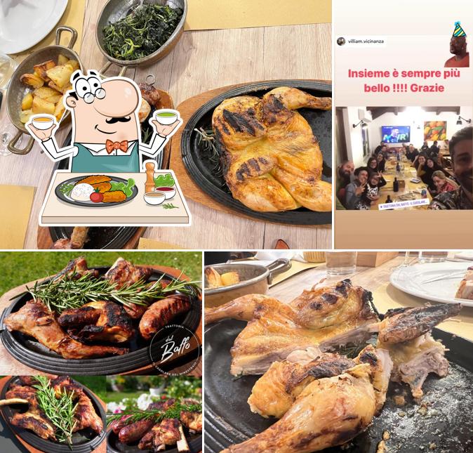 Platti al Ristorante Dal Baffo - Il Casolare del Minestraio