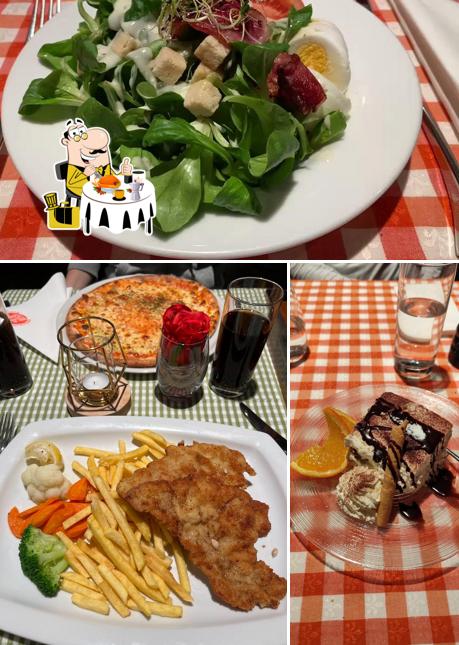 Tra le diverse cose da Restaurant Bahnhöfli Wichtrach si possono trovare la cibo e bevanda