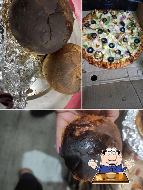 Meals at Jatt's pizza