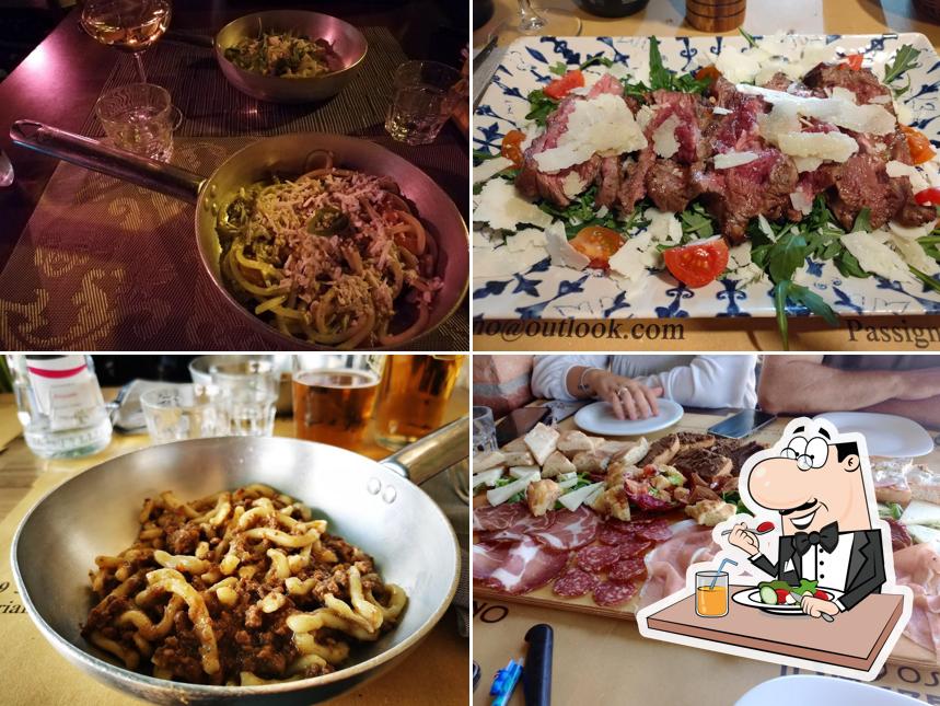 Platti al Osteria il Maremmano