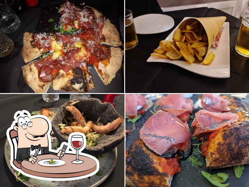 Platti al Pizzeria l'Arte Bianca