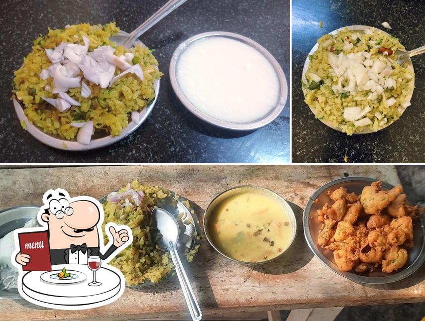 Food at Balaji poha and tea house