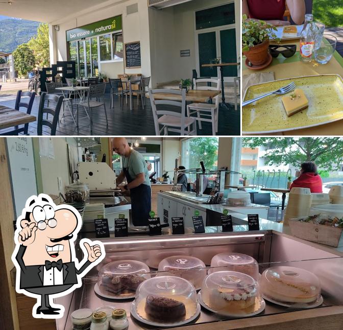 Gli interni di Bio Essere Café & Bistrot Biologico Vegetariano e Vegano