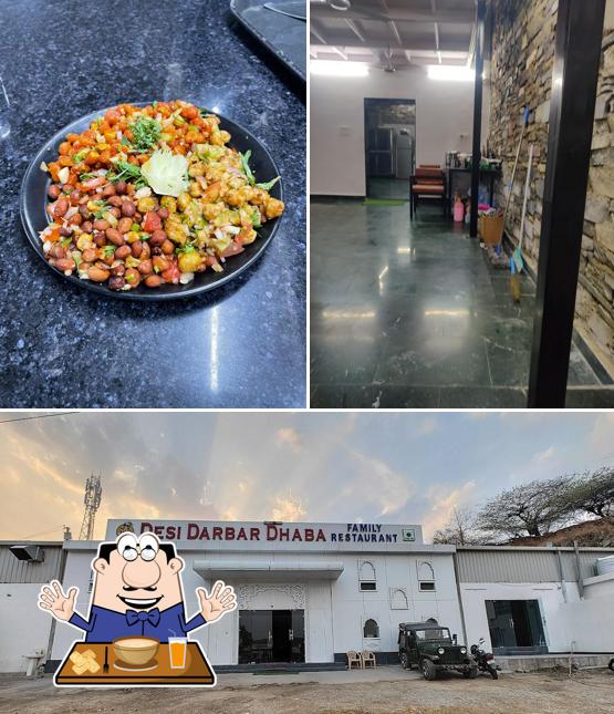 Food at Desi Darbar Dhaba