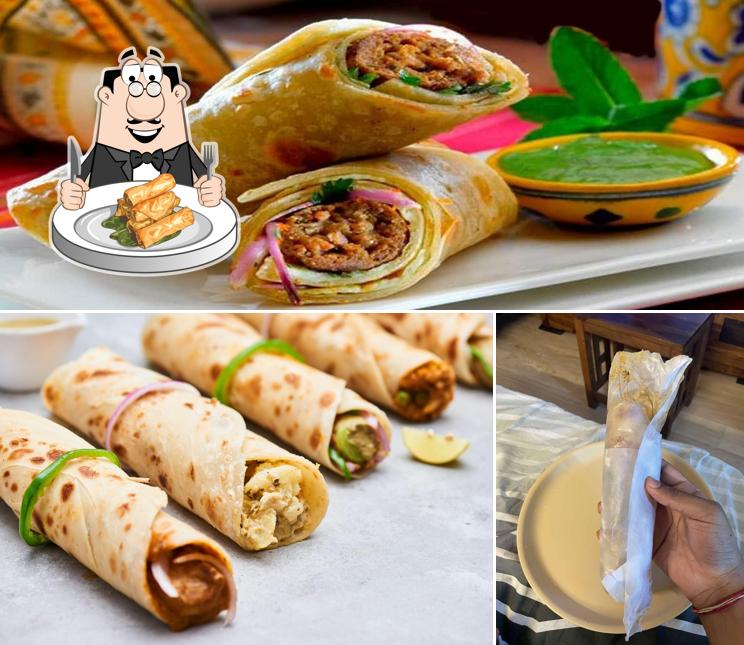 Spring rolls at Roll Baby Roll
