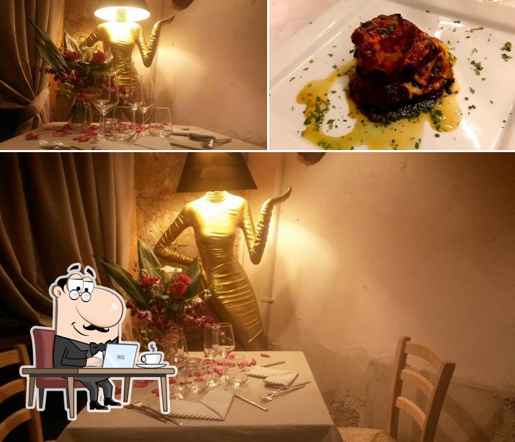 Tra le diverse cose da I Tullipani si possono trovare la interni e cibo