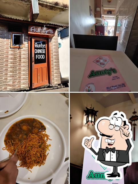 Take a seat at one of the tables at Aunty's