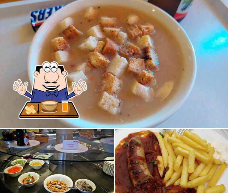 Zuppa di vongole al Restaurant Fräkmüntegg