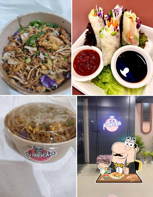 Pad thai at Panda Oriental Food Bar