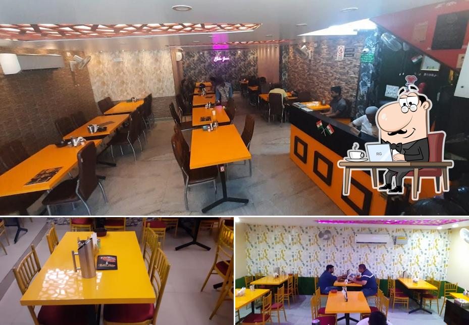 The interior of Baba jaan
