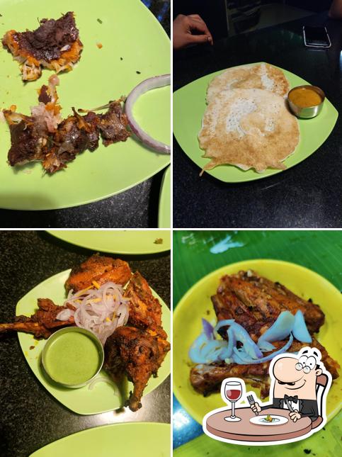 Tandoori chicken at Mr& Mrs Family restaurant