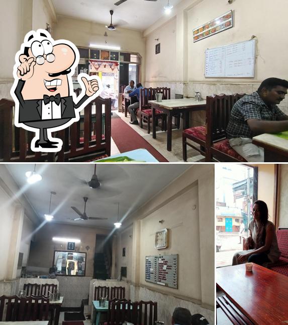 The interior of Saaratha Mess