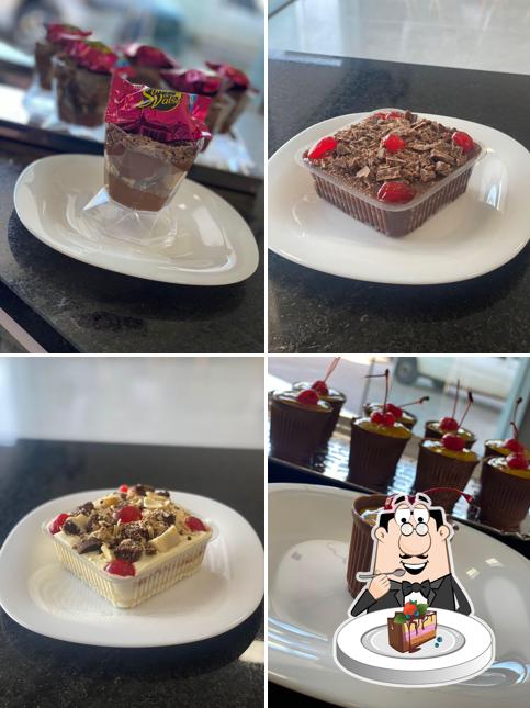 Bolo de chocolate em Vó Selma Confeitaria