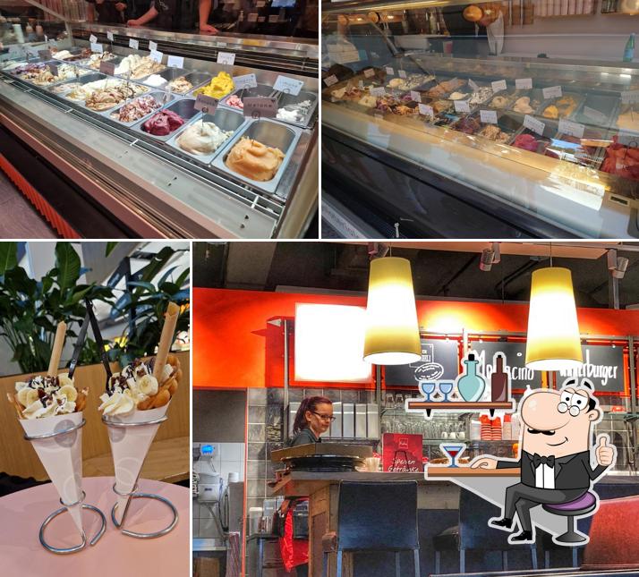 Gli interni di Gelateria Leonardo Sihlcity