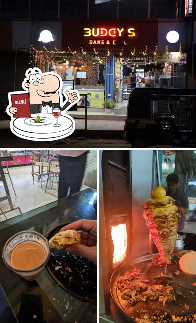 This is the image depicting food and exterior at Buddy's Bake & Cool Panamaram