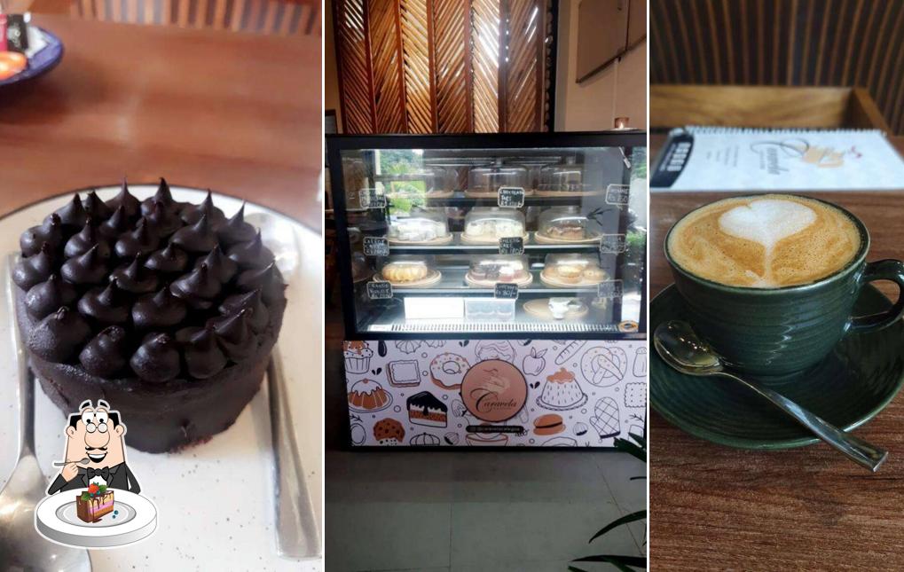 Chocolate cake at Caravela Cafe And Bistro