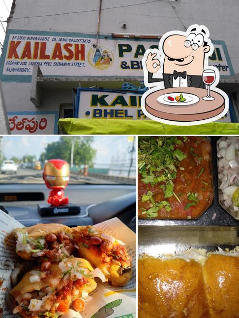 Meals at Kailash pav bhaji