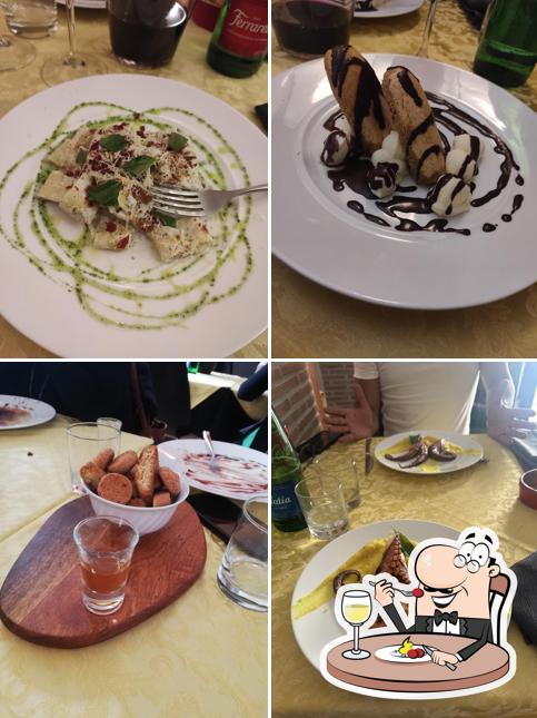 Platti al Osteria Sapori di Corte