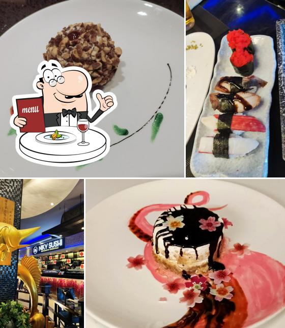 Mousse al cioccolato al Ristorante niky sushi
