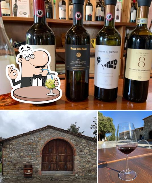 Prenditi un drink dal menu