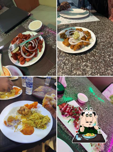 Food at The Mint Max Restaurant