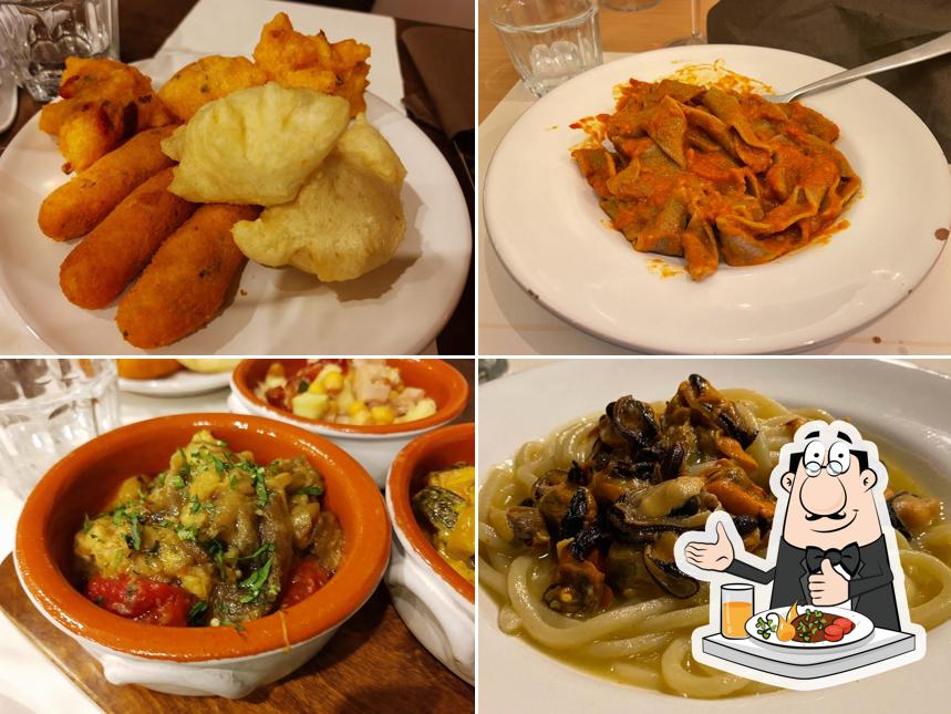 Cibo al Trattoria San Giuseppe cenobio