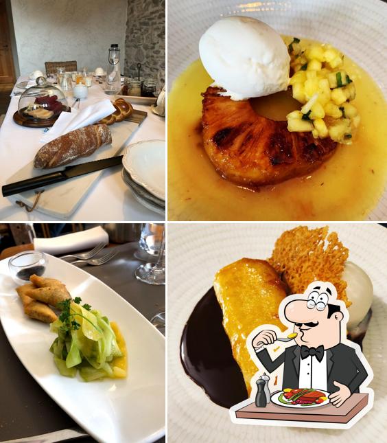 Cibo al Le Chermignon Restaurant et chambres d'hôtes