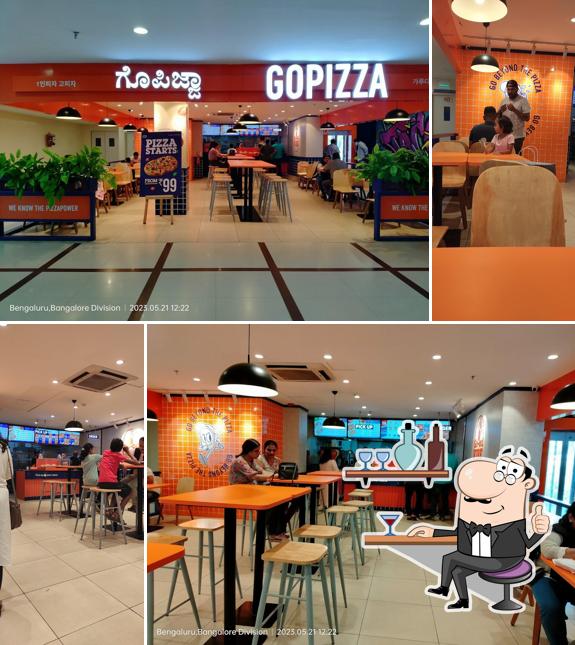 Check out how GOPIZZA Garuda Mall looks inside