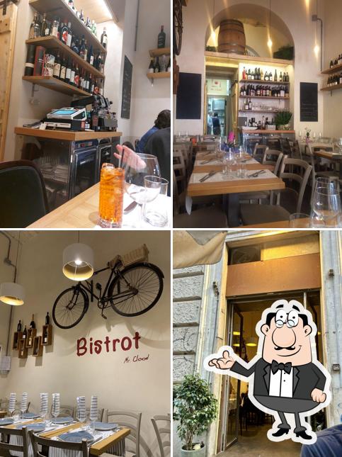 Gli interni di Mr.Clood Bistrot
