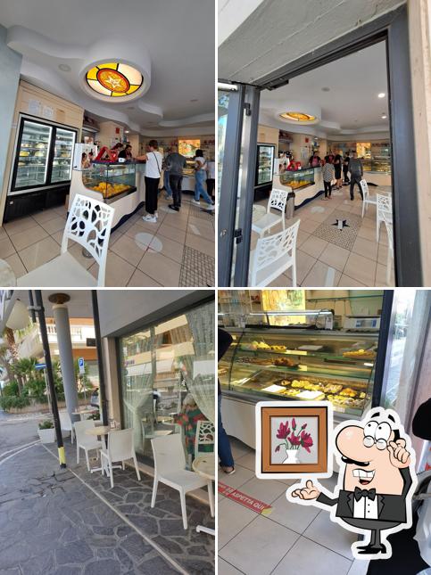 Gli interni di Pasticceria Caffetteria Quattro Stelle