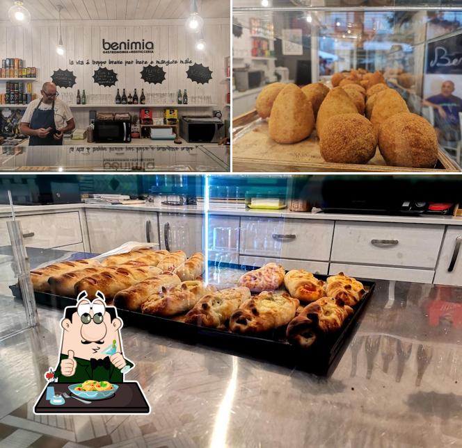 La immagine di cibo e bevanda da Benimia Gastronomia Rosticceria Cucina Tipica Calabrese Tavola Calda