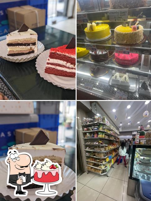 Red velvet cake at PVS Mango Bakers Eastfort
