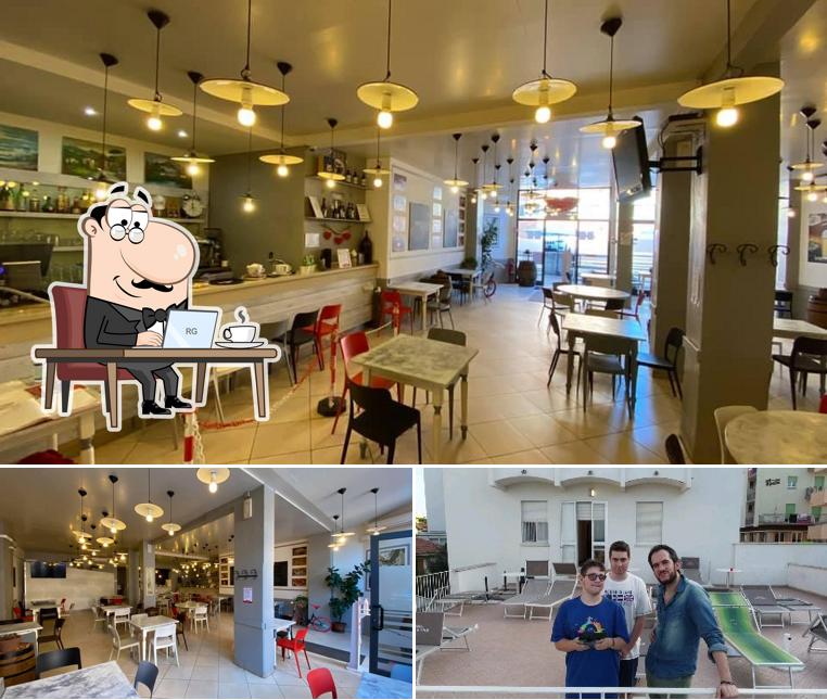 Gli interni di Pizzeria Bacetto