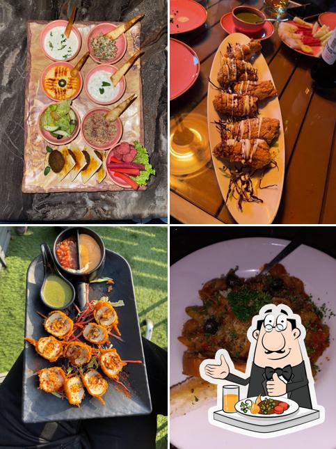 Food at Madira Sky Lounge