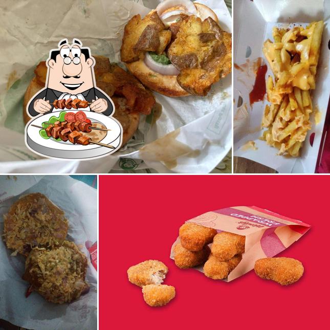 Food at Wendy's Burgers