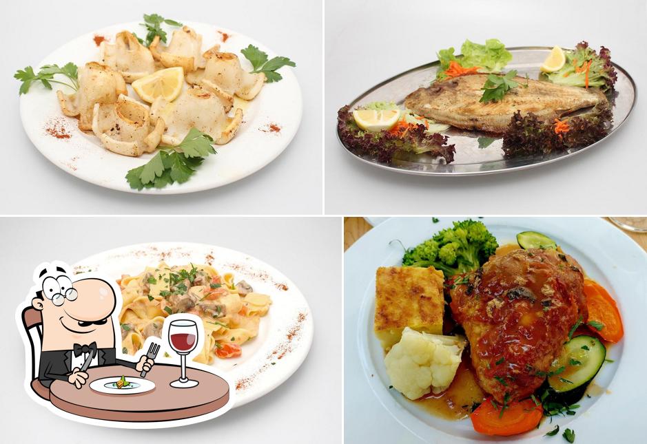 Nourriture à Restaurant Calimero