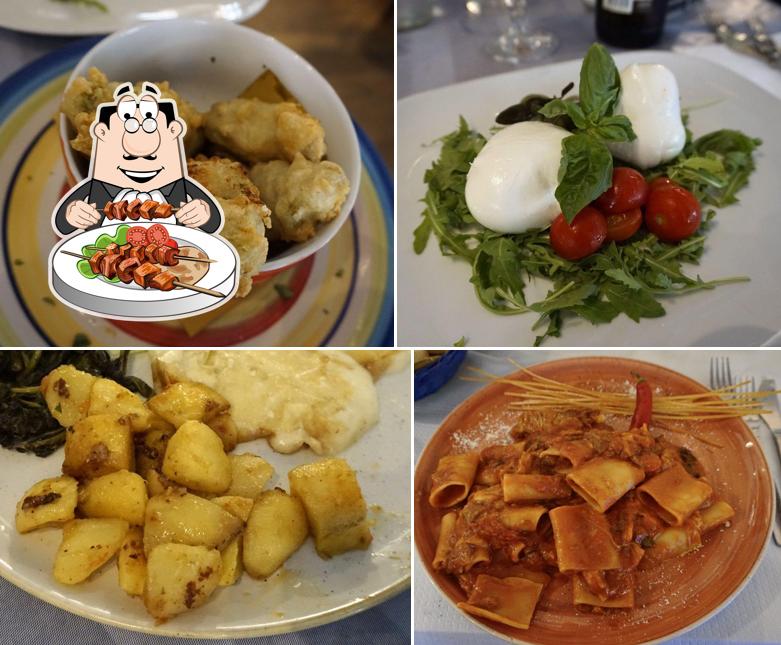 Cibo al Trattoria Da Adriano