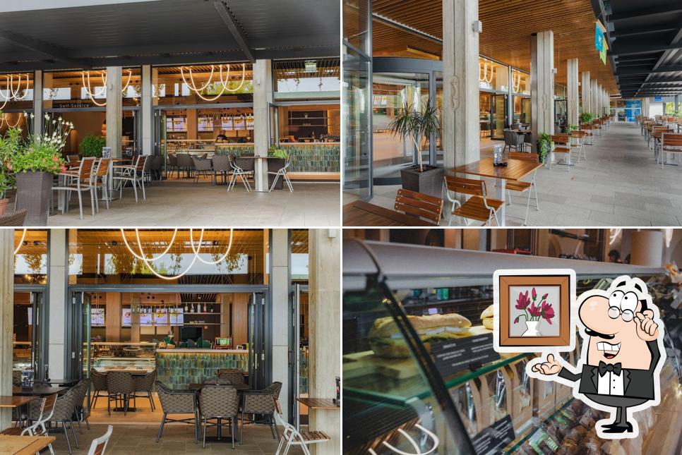 Dai un'occhiata agli interni di Briljant Restaurant & Bar