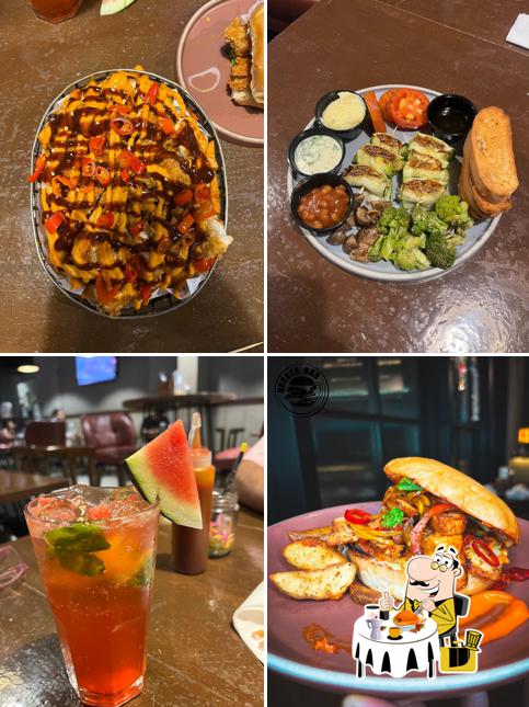 Food at Burger Bar Ramdaspeth