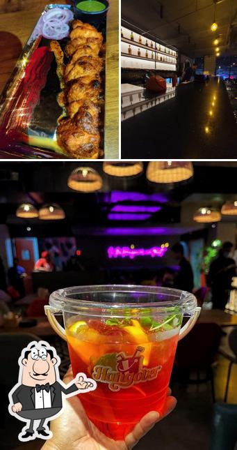 The interior of Hangover