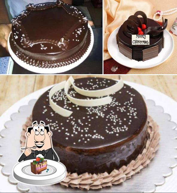 Chocolate cake at Max Bakery