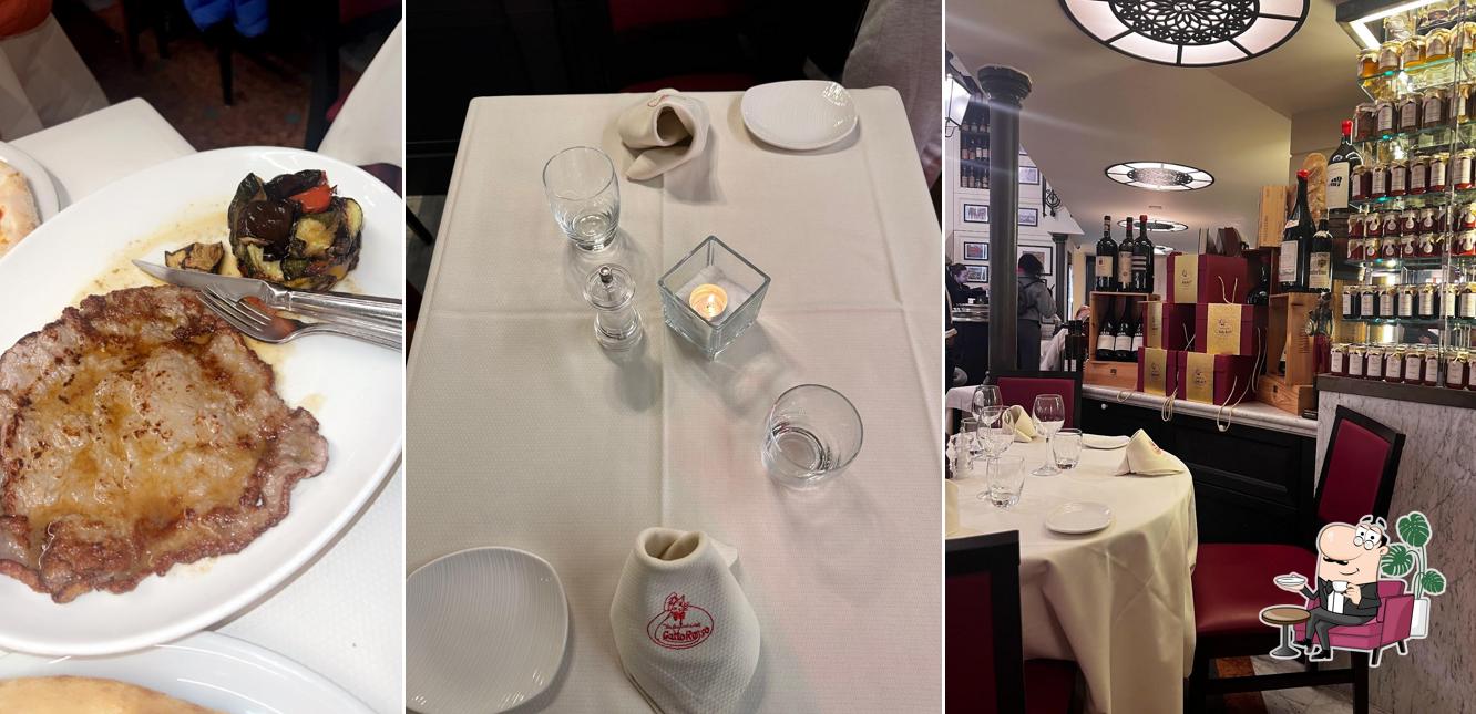 Gli interni di Catta Ro So Ristorante