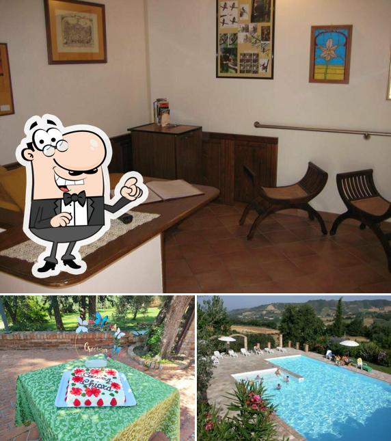 Dai un'occhiata agli interni di Agriturismo La Campana