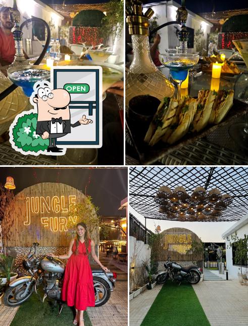 Take a look at the image showing exterior and food at JUNGLE FURY CAFE
