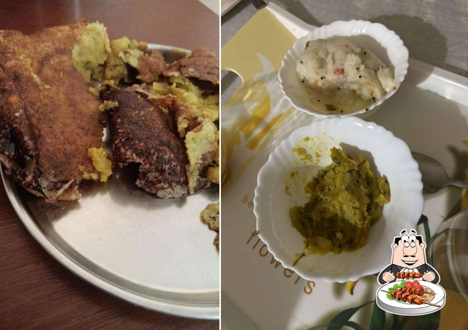 Meals at Madurai Meenakshi Temple South Indian