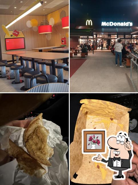 Gli interni di McDonald's Asola