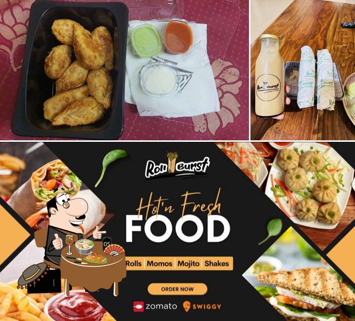 The picture of food and beverage at Roll Burst Jaipur