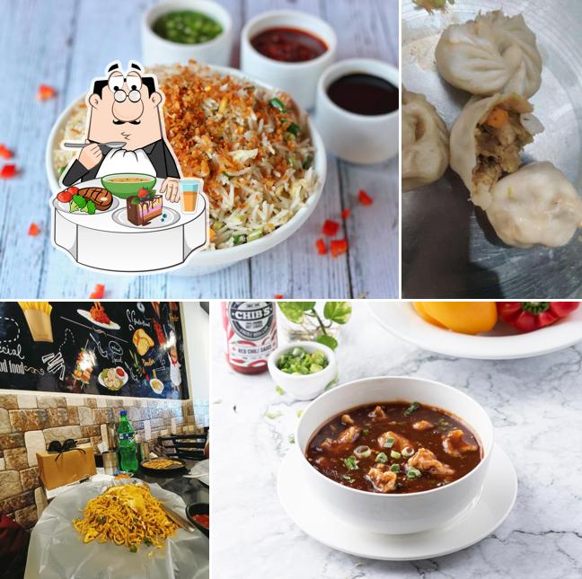 Hot and sour soup at The Noodle House