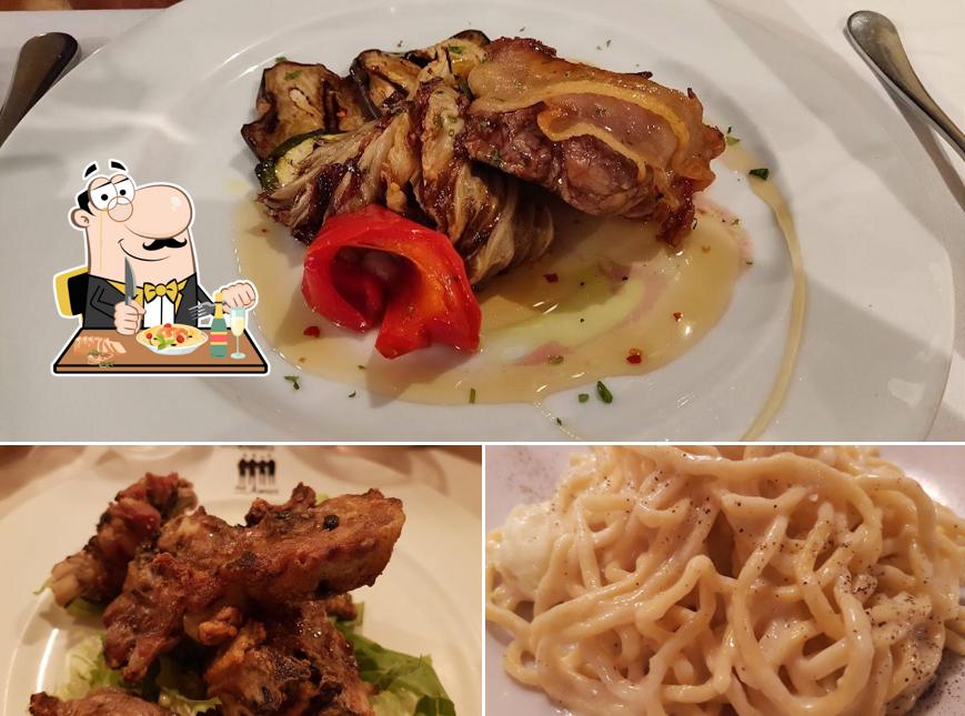 Platti al Osteria degli Amici Roma